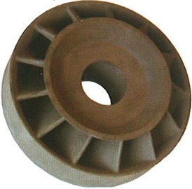 Carbon strand filled nylon impeller has been manufactured by selective laser sintering.