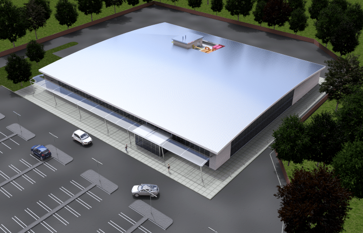 Architectural Drawings - BIM Services - Supermarket
