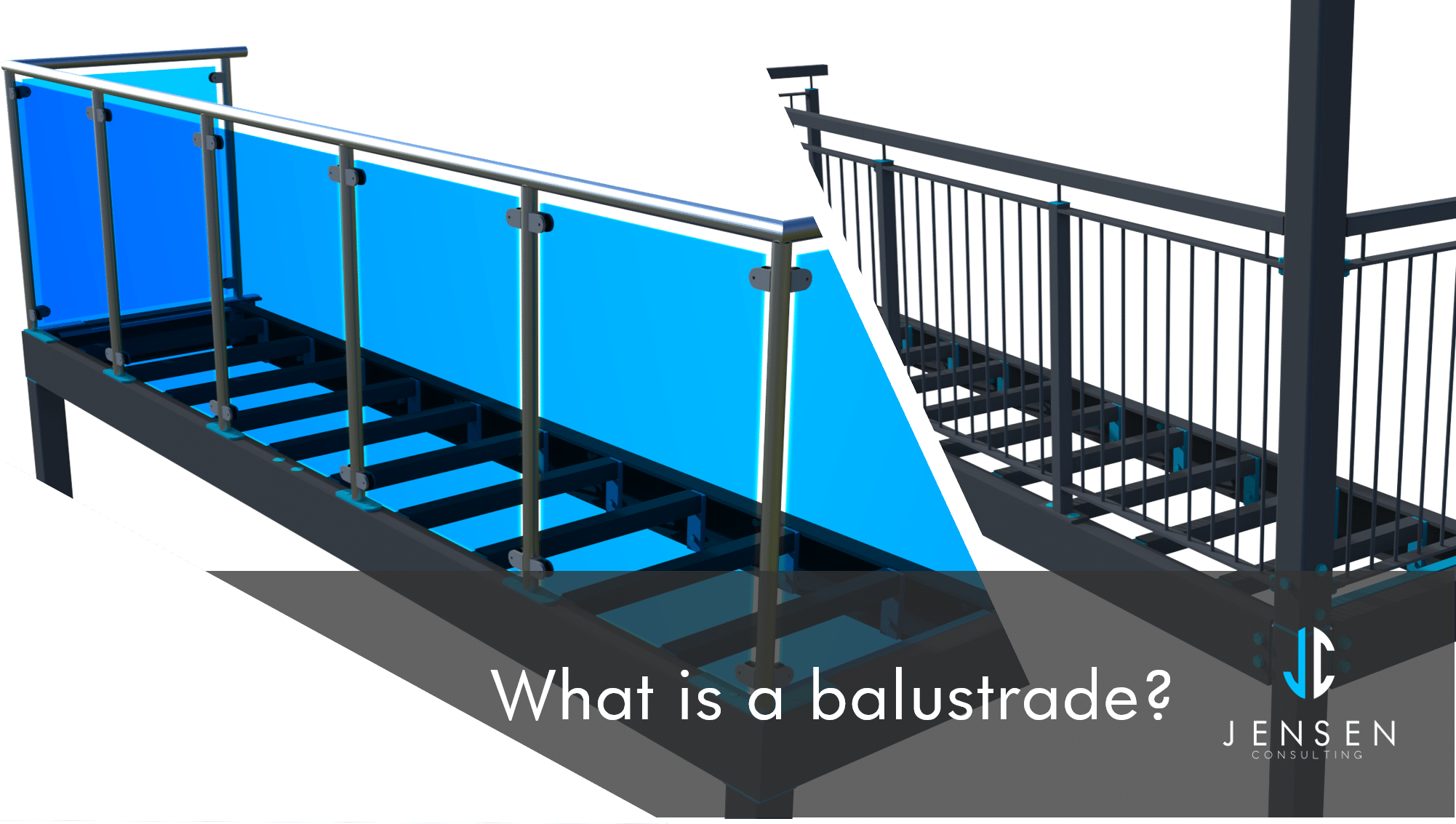 What is a balustrade?